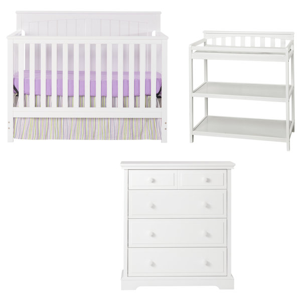 Child Craft Sheldon Convertible Crib, Dresser and Changing Table 3